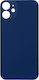 Apple iPhone 12 Mini Battery Door Adhesive Large Hole Blue Logo OEM