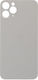Apple iPhone 11 Pro Battery Door Adhesive Large Hole Version White Logo OEM