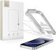 Tech-Protect Quick Set+ Full Face Tempered Glass Negru (iPhone 12 / 12 Pro)