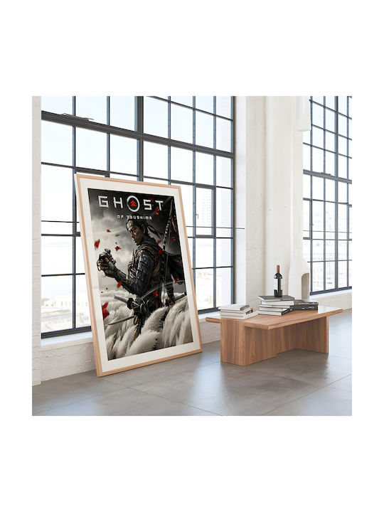 Gaming Poster Ghost Tsusima Cover Gm2339 30cm X...