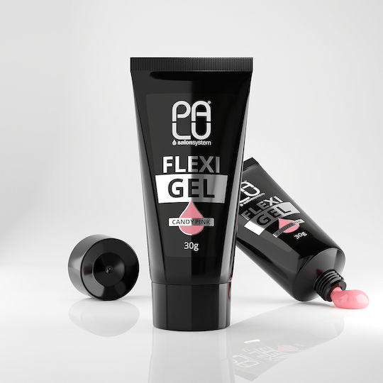 Palu Flexi Gel Гел Гел за изкуствени нокти CANDY PINK 30гр