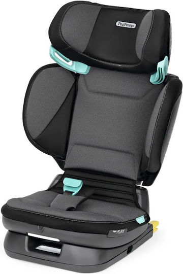 Peg Perego Viaggio Flex Καθισματάκι Αυτοκινήτου High-back Booster i-Size με Isofix Crystal Black 15-36 kg