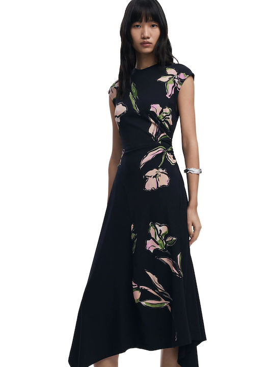 chinese dress ladies The Katrina Dress in Star Quilt Slate, Size Small, Organic Cotton