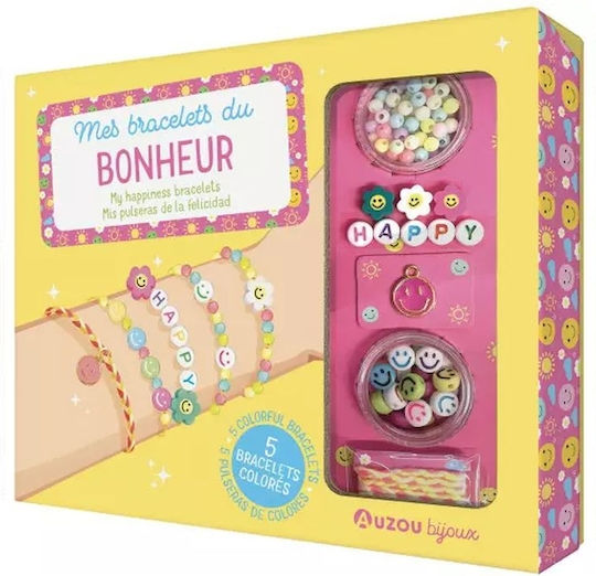 Auzou Κοσμήματα My Happiness Bracelets για Παιδιά 6+ Ετών