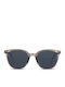 Smooder Unisex Sonnenbrille mit Gray Kunststoff Gestell und Gray Linse YAS02