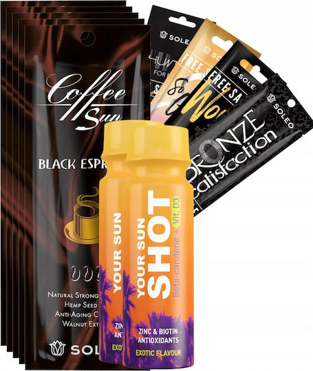 Soleo Black Espresso 5x15ml Bronzer Puternic Z + Cadouri