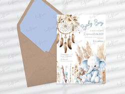 Invitație De Botez Twenty2twins 25010