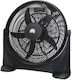 Box Fan 85W Διαμέτρου 50.8cm με Τηλεχειριστήριο Μαύρο