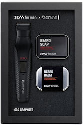 Bart- und Schnurrbartpflegeprodukte Set Zew Men X Remington G10 Trimmer