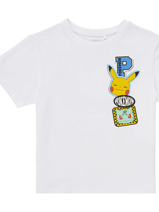 Kids' T-shirt White Pokemon Pokemon