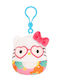 Jazwares Squishmallows Tropical Food Λούτρινο Μπρελόκ Hello Kitty 9 Εκ