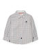 Kids Checked Shirt Long Sleeve Multicolour