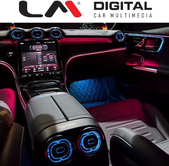 LM Digital Interior Decorative Car Lighting System Mercedes GLC Class (X 253-C253) - GLC (X254-C254) 2022 12V