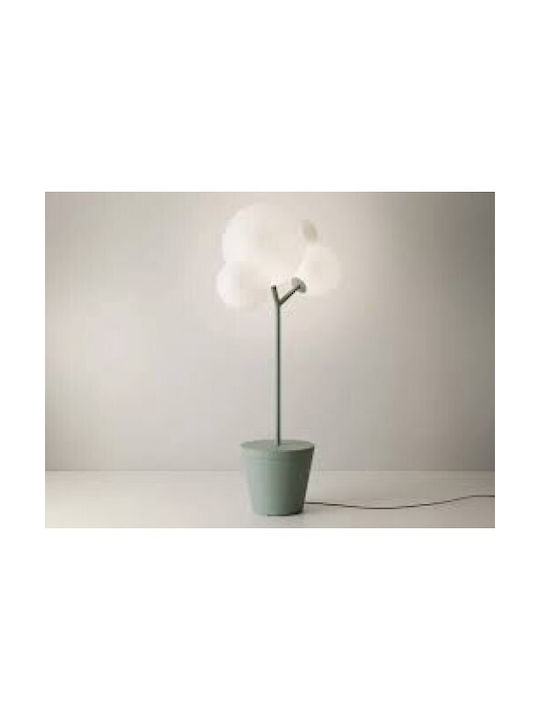 Zafferano Lampa De Podea Pentru Exterior IP54 Cu Bază De Bec E27 Verde