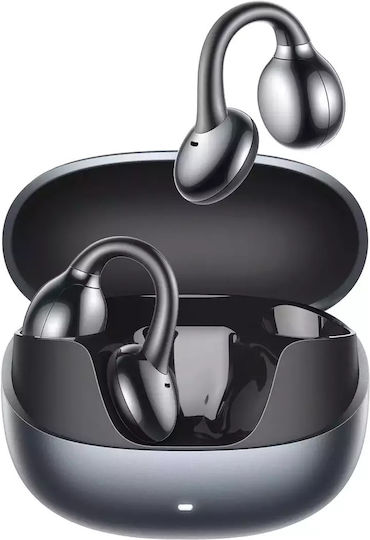 Joyroom JR-OE3 In-ear Bluetooth Handsfree Ακουστικά με Αντοχή στον Ιδρώτα και Θήκη Φόρτισης Μαύρα