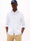 Oxford Long-sleeved Shirt Striped Sky Blue