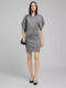 Summer Mini Evening Dress Silver