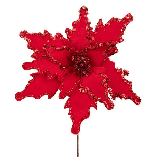 Iliadis Christmas Decorative Alexandrian 35cm Poinsettia
