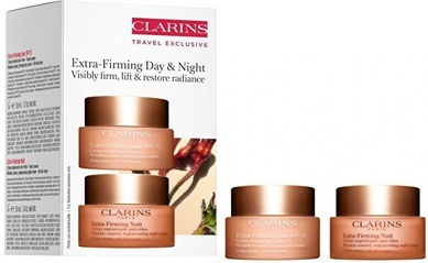 Clarins Extra-Firming Day & Night Σετ Περιποίησης για Αντιγήρανση & Σύσφιξη 2τμχ