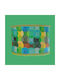 Oxygen Kids Single Ceiling Light E27 Green 35x20cm