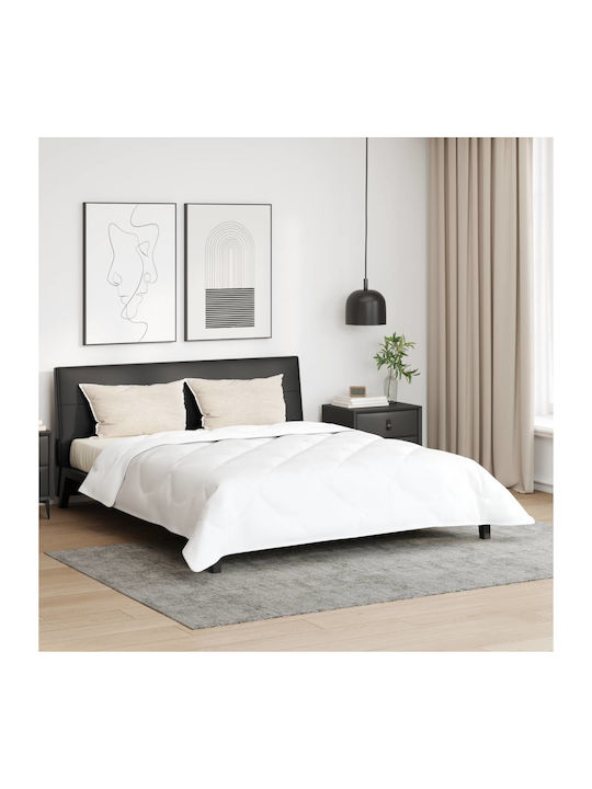 vidaXL Duvet Cover Set King Size with 2 Pillowc...