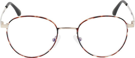 Silac Romeo Reading Glasses +1.50 in Gold color