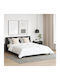 vidaXL Duvet Cover Set Double with 2 Pillowcases 200x220 White
