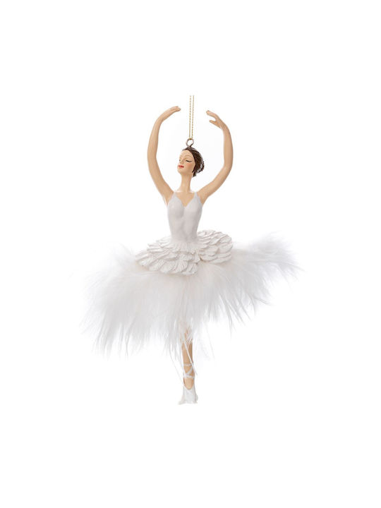 Atârnat Ornament suspendat Balerina Albă 8.5x21buc