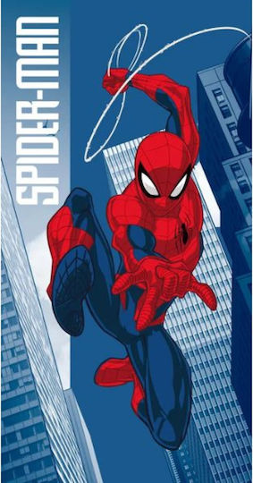 Πετσετα Θαλασσης 70*140cm Marvel Spiderman Jump Cotton Jv34712