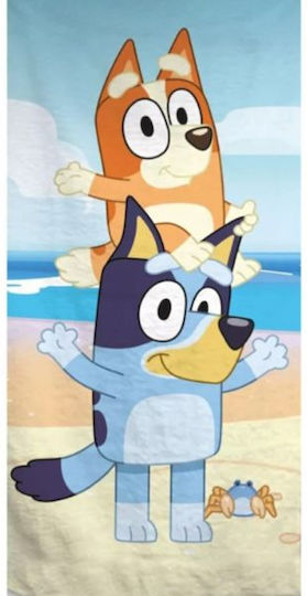 Πετσετα Θαλασσης 70*140cm Disney Bluey Balance Fast Dry Jv77926