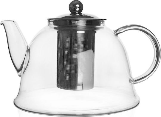 Orion Βραστήρας με Φίλτρο Γυάλινος Διάφανη 1650ml