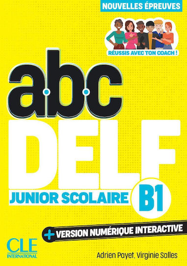 Abc Delf Junior Scolaire B1 Version Numérique 3rd Edition Εξώφυλλο