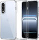 Tech-Protect Flexair Hybrid Back Cover Silicone / Plastic 0.3mm Transparent (OnePlus Nord 5)