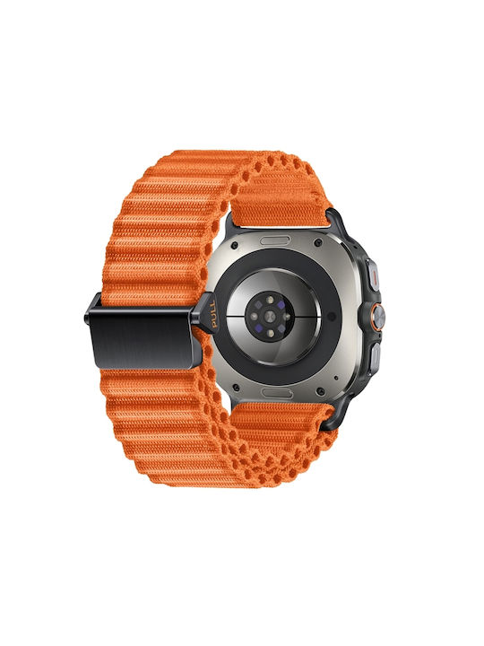 Armband Stoff Orange (Galaxy Watch Ultra)