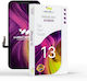 Οθόνη Wecell Premium Incell με Μηχανισμό Αφής και Πλαίσιο για iPhone 13 (Μαύρο)