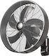 Wellio Wellio Wandventilator 50W Mit einem Lüfterdurchmesser von 45cm Grau