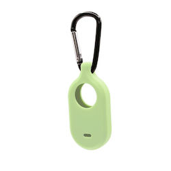 Silicone Case Keychain Mobile Origin Compatible Samsung Smarttag 2 Phosphor Green