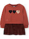 Kinderkleid Langärmelig Copper