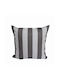 Decocraft Sofa-Kissen Grau 45x45cm