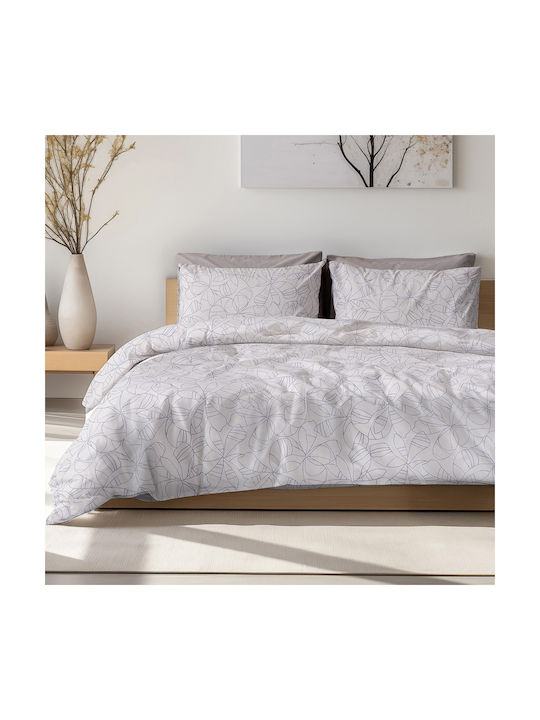 Beauty Home Art 12250 Pillowcase Set with Envelope Cover Beige 52x72cm.