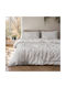 Beauty Home Art 12260 Pillowcase Set with Envelope Cover Beige 52x72cm.