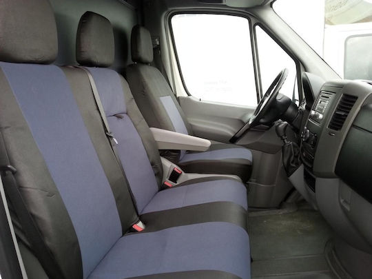2+1 Upholstery Covers Front Seats Mercedes Sprinter Volkswagen Crafter 2 Colors