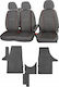 Set Carpet Covers Vw Transporter T6 From 2015-2022