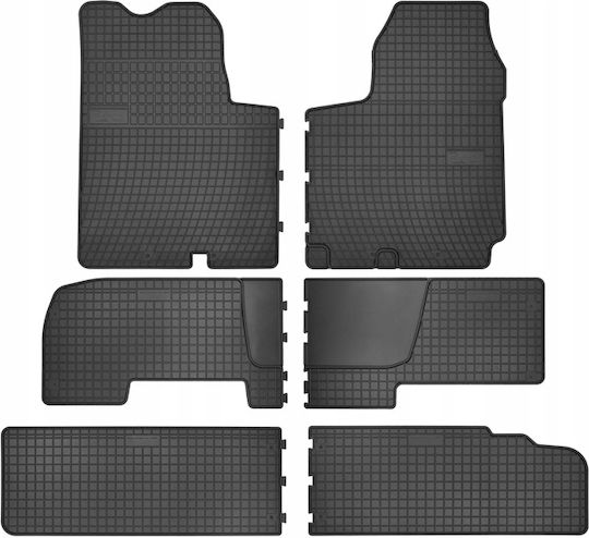 Rubber Car Mats Opel Vivaro A Nissan Primastar 2001-2014 9 Seats
