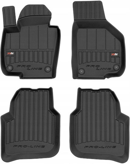 Gummi Fußmatten Skoda Superb 2 II 2008-15 Satz Vorder- und Rückseite