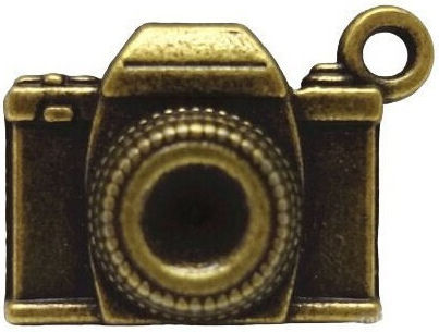 Metallic Cameras Bronze 2.1x1.6cm Set 4 Pieces