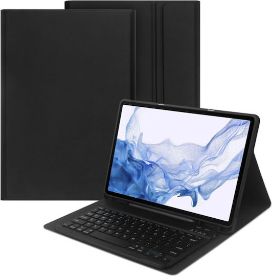 Flip Cover Μαύρη (Samsung Galaxy Tab S6 Lite 10.4)