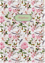 Linardatos Phone Book Pink 17x24cm