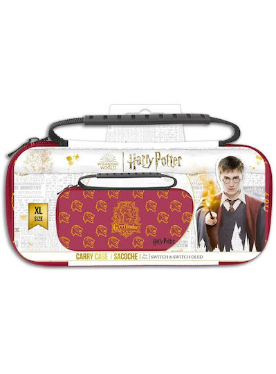Harry Potter Калъф за носене за конзола Превключвател / Превключвател OLED Червен