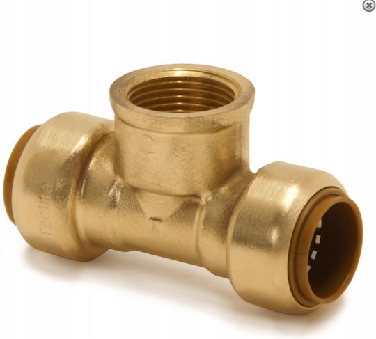 Tectite Classic 16x1/2x16 Gw Push-fit Тройник Конектор